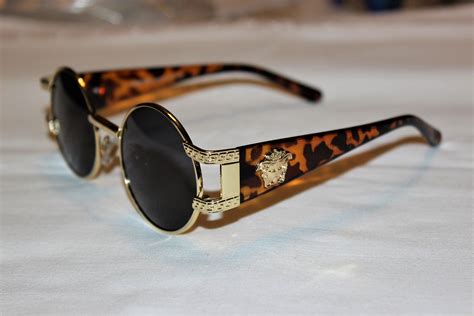 versace sunglasses gold edition|Versace gold sunglasses vintage.